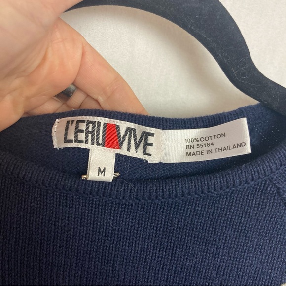 ✨L’eau Vive cotton beaded sweater - Picture 4 of 10